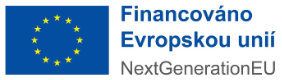 Financováno Evropskou unií NextGenerationEU